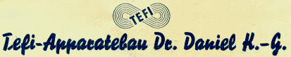 Logo Tefi-Apparatebau Dr. K. Daniel KG Porz bei K&ouml;ln