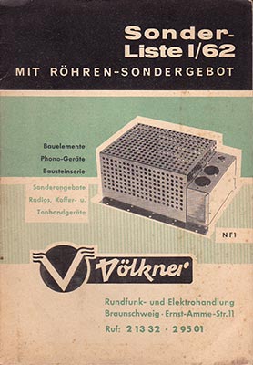 V&ouml;lkner Sonderliste I/62