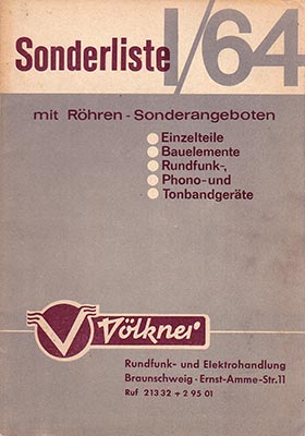V&ouml;lkner Sonderliste I/64
