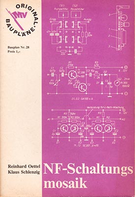 Original-Bauplan 28 - NF-Schaltungsmosaik (1. Auflage)