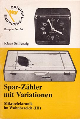 Original-Bauplan 56 - Spar-Z&auml;hler mit Variationen (1. Auflage)